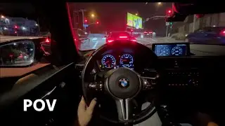 BMW M2 COMP | NIGHT DRIVE POV | LOUDEST EXHAUST | DRIFTING