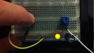 LED with delay on/off