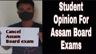 Justice for Assam student||cancel Assam board exam 2021