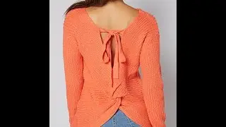 Studio - Twist Back Jumper 
