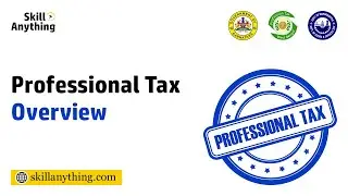 Introduction to Professional Tax (PT) - Learn about Professional Tax #professionaltax #Taxbasics