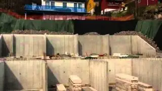 Timelapse of a house being built