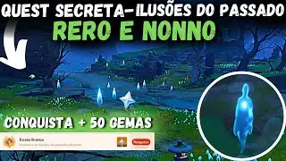 QUEST DOS FANTASMA RERO E NONNO  (ILHA TSURUMI) - GENSHIN IMPACT