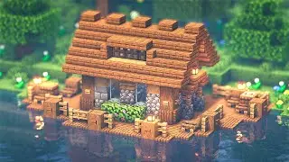 🏡 Minecraft Tutorial |  CASA NO LAGO ⚒️