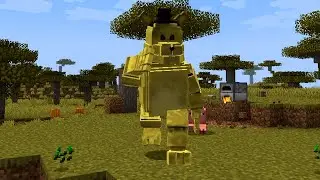 Minecraft, but Fredbear is behind me!