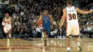[BB] Russell Westbrook to Kevin Durant for the alley oop dunk vs Warriors