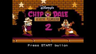 Chip 'n Dale Rescue Rangers 2 - (NES) - Full Playthrough
