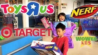 Toy Shopping at Toys R Us & Target | Nerf Guns