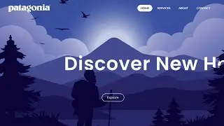 Parallax Scrolling Website | How To Make Website Using HTML CSS & JavaScript