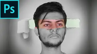 Photoshop Tutorials How to create Torn paper portrait effect 2018