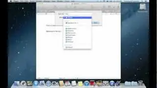 iWork: How to Save a Pages Document to iCloud in Mountain Lion