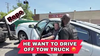 Dude was not getting out the car! (Repo)
