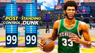 The MOST DOMINATE 7'3 CENTER BUILD in NBA 2K23 (99 STANDING DUNK, 99 POST CONTROL)
