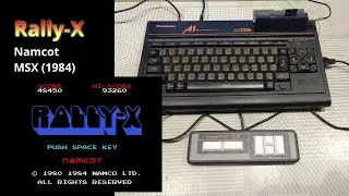 Rally-X (MSX)(Namcot-GDX)(1984)(MSX2 Panasonic FS-A1)(SCC)