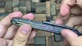 夜莺 迷航 edc战术壁纸刀 推荐给大家一键快速拆卸刀片 多段卡位 爱了爱了
