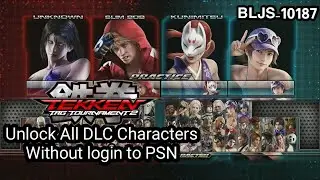 Tekken Tag Tournament 2 - Unlock All DLC Character
