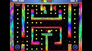 PC (Browser, Flash) Longplay [168] Pacman 2005
