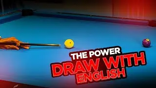 POOL LESSONS - HOW TO SHOOT A POWERFUL DRAW SHOT, WITH SPIN ~ Improve your draw, and add spin
