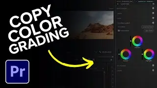 How to Copy Color Grading from an Image in Premiere Pro