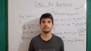 call by reference method in c | passing values to a function | functions in c programming : part 3
