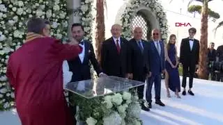 Kılıçdaroğlu, Başkan Böcek’in oğlunun nikah şahidi oldu
