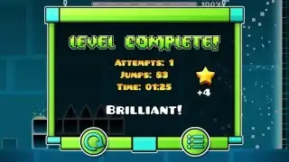 Geometry Dash -- Back on Track v2 by Neptune (Hard) [Remix Pack 1]