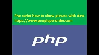 Display image based on date in php | Display picture with date in php example | Picture with date