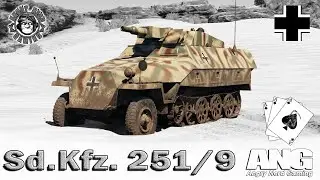 War Thunder: Sd.Kfz. 251/9,  German, Tier-1, Tank Destroyer