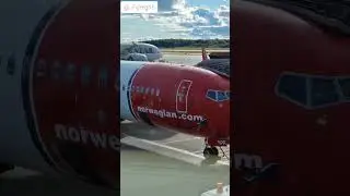 Norwegian Air Qatar Airways flight #Qatar #aviation #sweden #plane #aeroplane