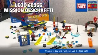 LEGO City Missionen 60355 - Detektivmissionen der Wasserpolizei | Was kann bauen ohne Plan mit Plan?