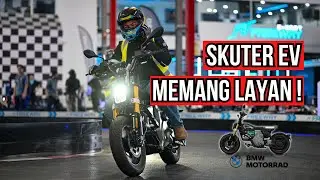 FIRST TIME TRY SKUTER EV ! | BMW CE 02 FUN CHALLENGE