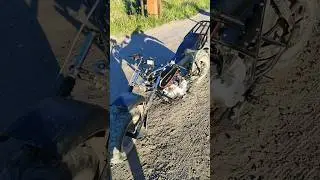 утренняя растяжка для мопеда #enduro_garage #эндуро #мото #альфа