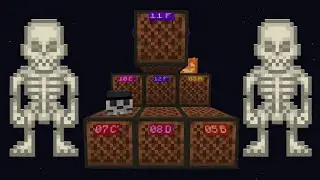 SPOOKY SCARE SKELETONS НА НОТНЫХ БЛОКАХ !!! [ гайд ]