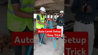 How to set Auto Level instrument | How to use Auto Level on Site | 