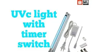 Unboxing: UVc light with timer switch || shopee haul #UVc