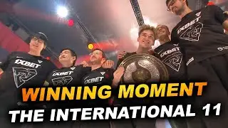 WINNER MOMENT & INTERVIEW on TI11 - The International 2022 Dota 2