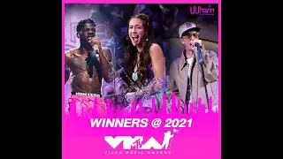 Winners @ 2021 MTV Video Music Awards