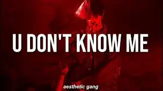 LIL PEEP x ORIGINAL GOD - U DON'T KNOW ME (SUB.ESPAÑOL)