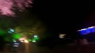 China. Хэйхэ, прогулка по набережной.