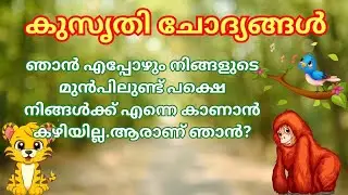 നിങ്ങളുടെ മുൻപിലുണ്ട് പക്ഷെ കാണാൻ കഴിയില്ല Kusruthi chodhyangal | കുസൃതി ചോദ്യങ്ങൾ