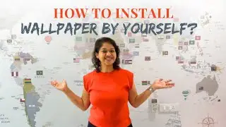 DIY Wallpaper Installation | Kid's Room Decor | Home Decor Hacks | Customised Wallpaper