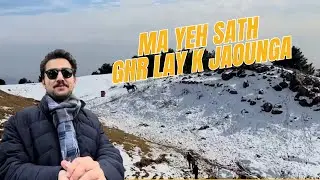 Dost Ny Phli Bari SNOW Dekhi | Adhi Rat Ko Safar Krna Parh Gya