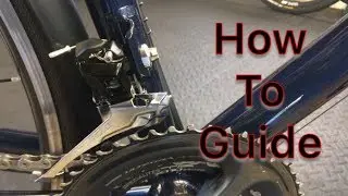 Shimano 105 R7000 Braze On Front Derailleur Fitting Guide