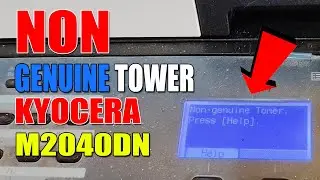 Cara Mengatasi NON GENUINE TONER KYOCERA M2040dn Dengan Mudah