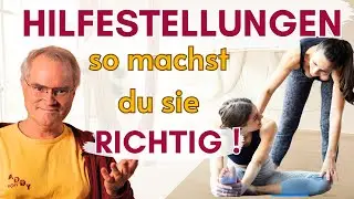 Hilfestellungen im Yoga - Wichtig für alle Yogalehrer:innen!