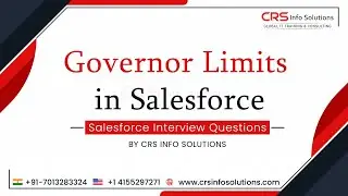 Salesforce Beginner Interview Question Part 2 | Governor Limits in Salesforce
