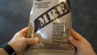 MRE Review - Menu No. 13 - Cheese Tortellini in Tomato Sauce
