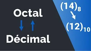 Conversion of a decimal name to an octal name and of an octal name to a decimal name.