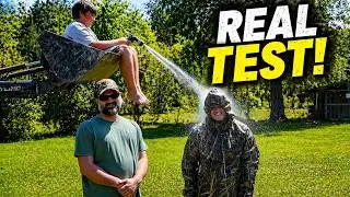 This TideWe Rain Suit Got Soaked… Did It Actually Keep Us Dry?