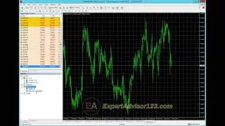Instruction to Install an Expert Advisor (Forex Robot) to a MT4 Chart
